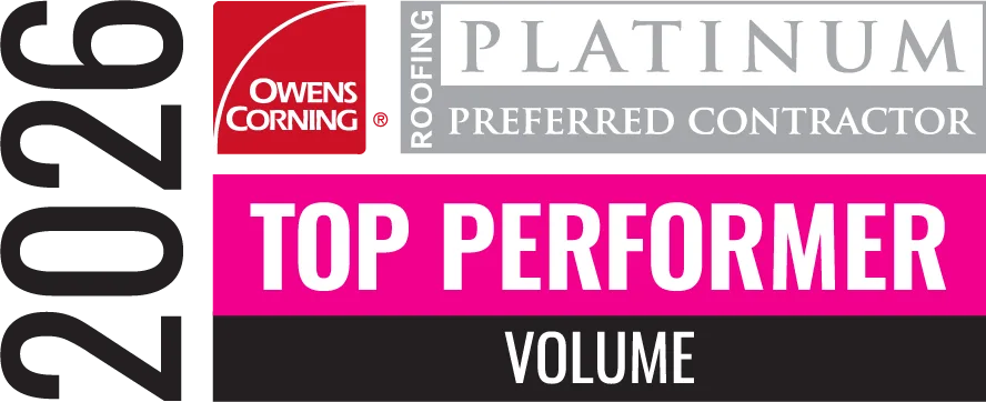 Heritage Roofing & Construction - Owens Corning Top Volume Performer 2026